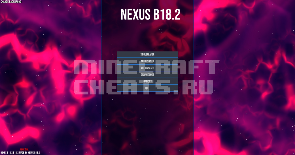 Чит Nexus b18.2 на Майнкрафт 1.8.8