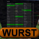 Чит Wurst на Майнкрафт 1.8 — 1.21.4