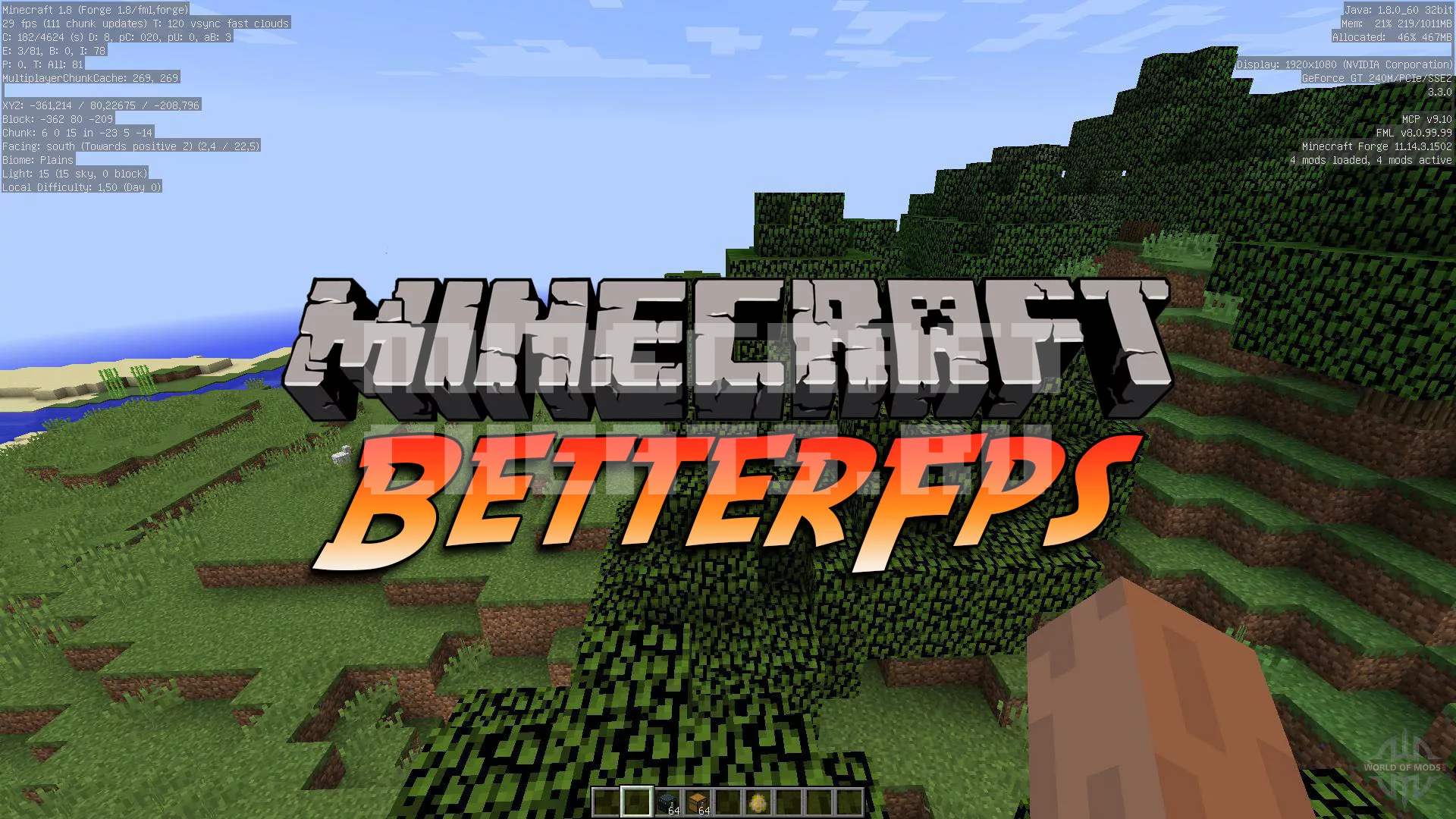 How To increase Fps in Minecraft With Cheats